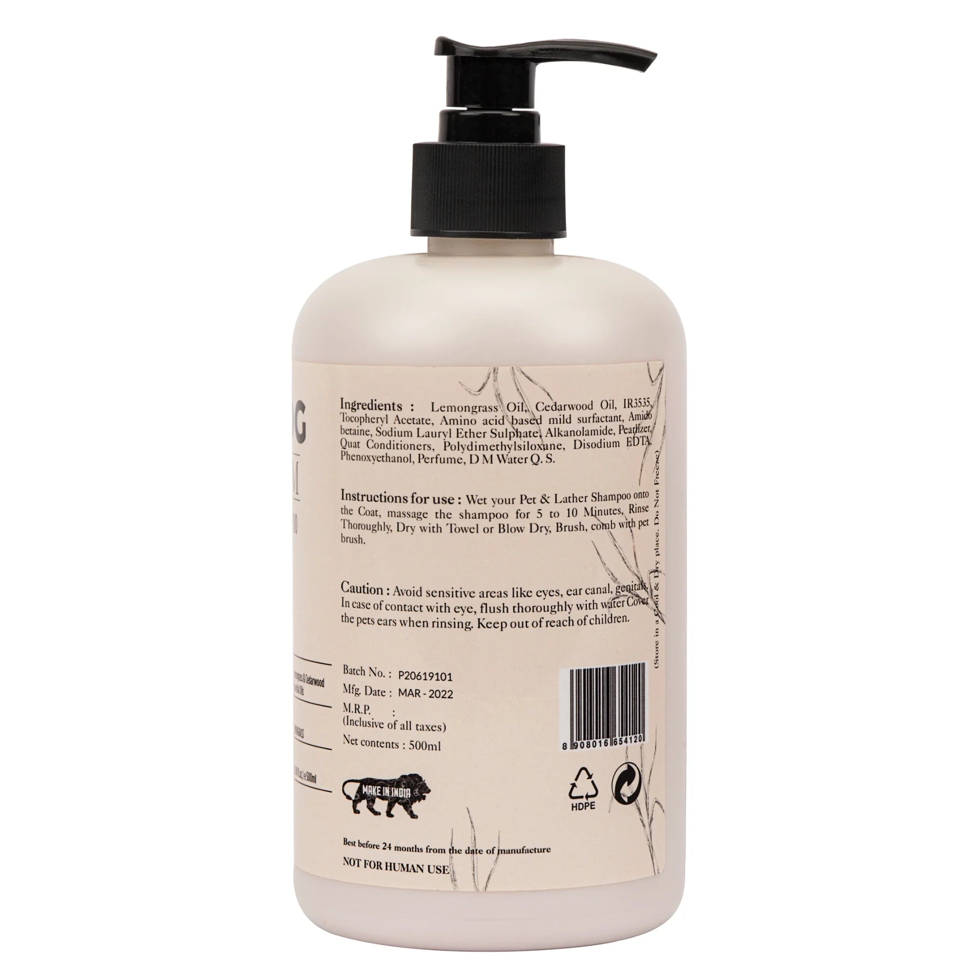 TopDog Premium Anti Tick & Flea Shampoo