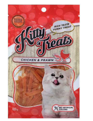 Rena's Kitty Treats - Chicken & Prawn