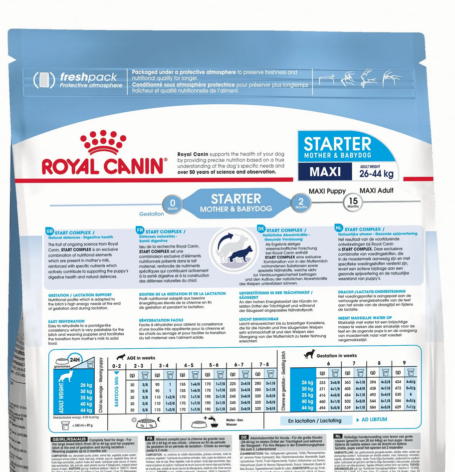 Royal Canin Maxi Starter For Large Breed Puppies & Dogs 1kg