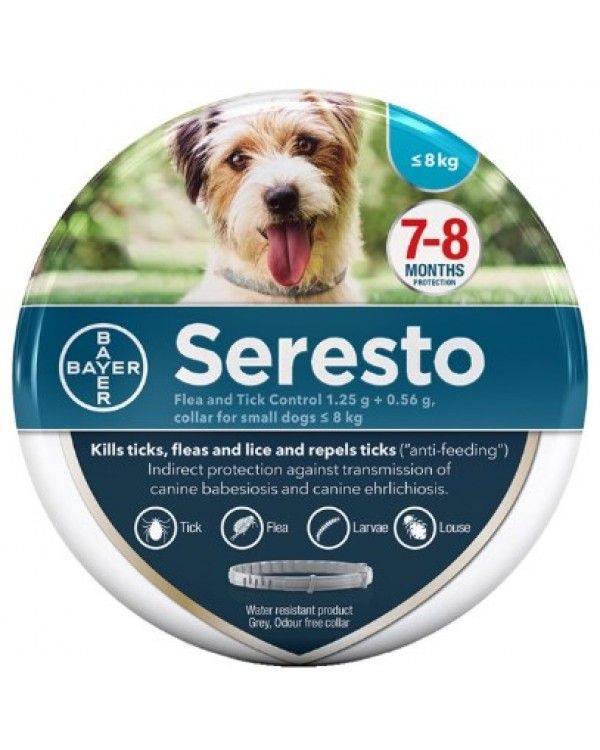 Bayer Seresto Collar For Dogs Below 8 kg
