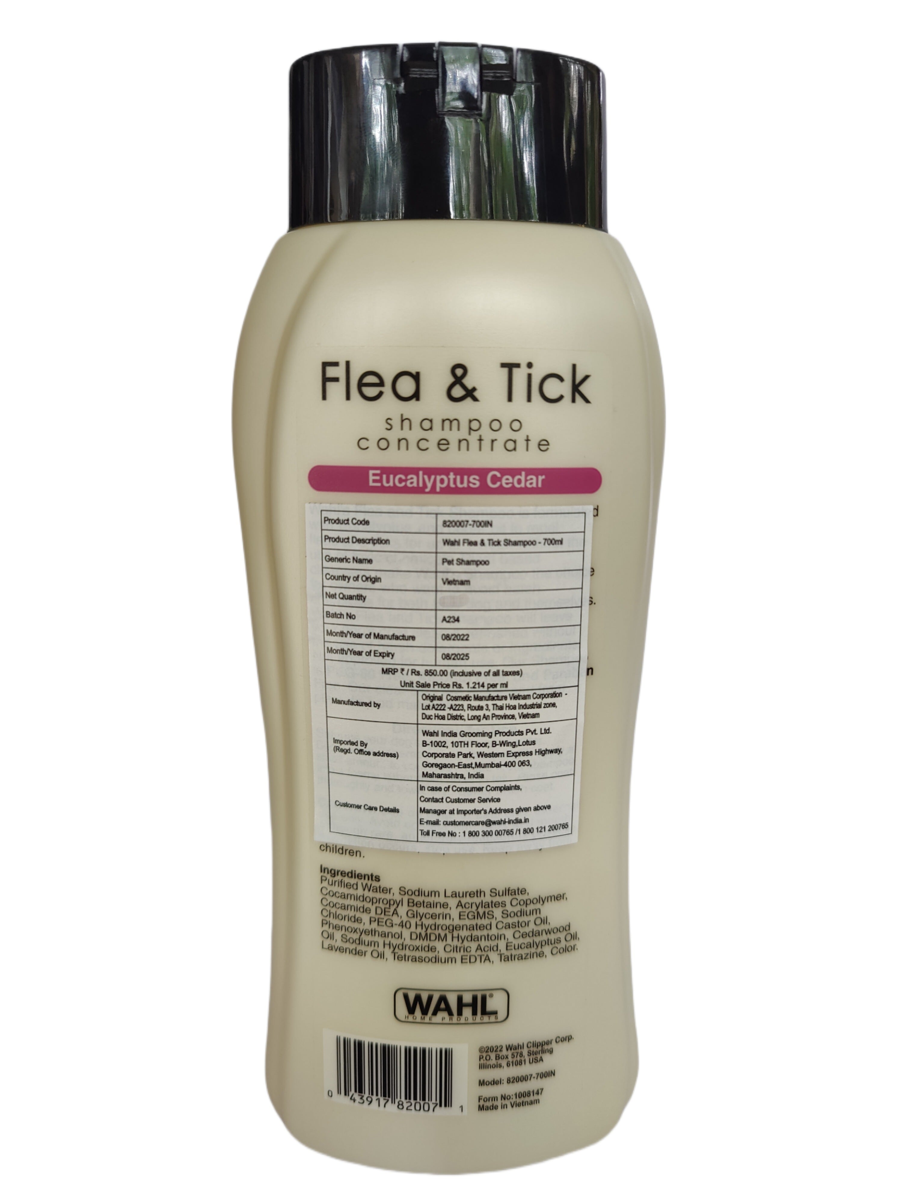 Wahl Flea & Tick Shampoo 300 ml
