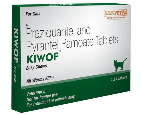 Savavet Kiwof Cat Deworming Tablets