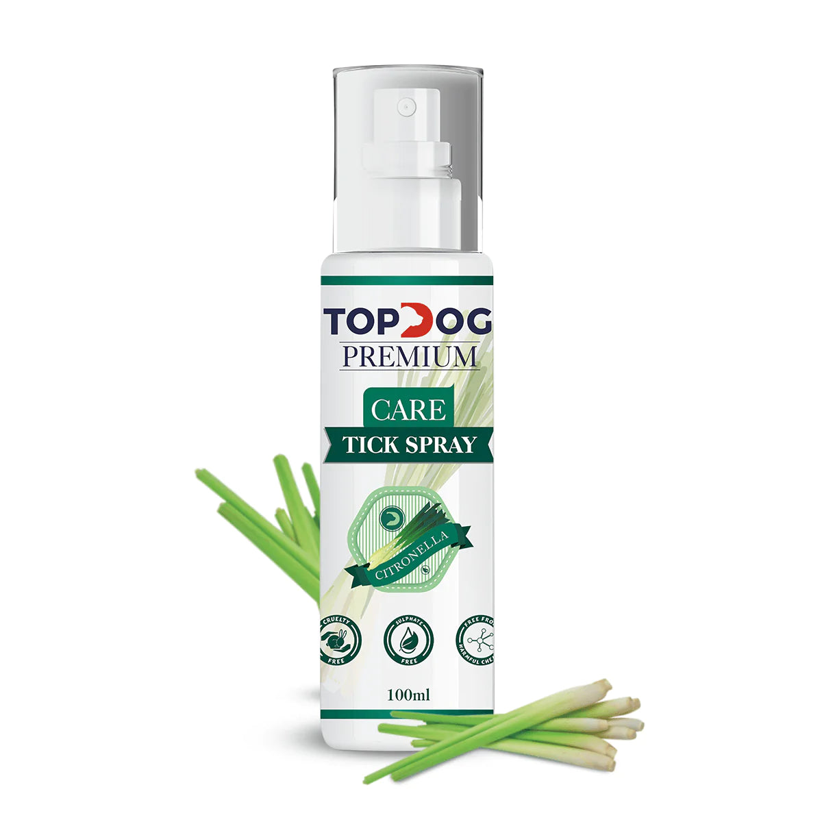 TopDog Premium Tick Spray -  Citronella,