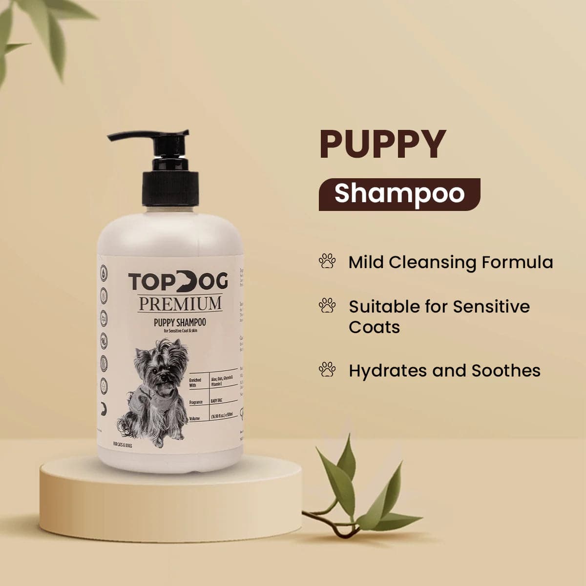 TopDog Premium Puppy Shampoo