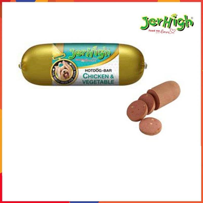 Jerhigh Chicken & Veg Hot Dog