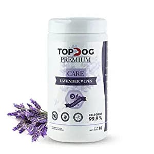 TopDog Lavender Wipes 80pc
