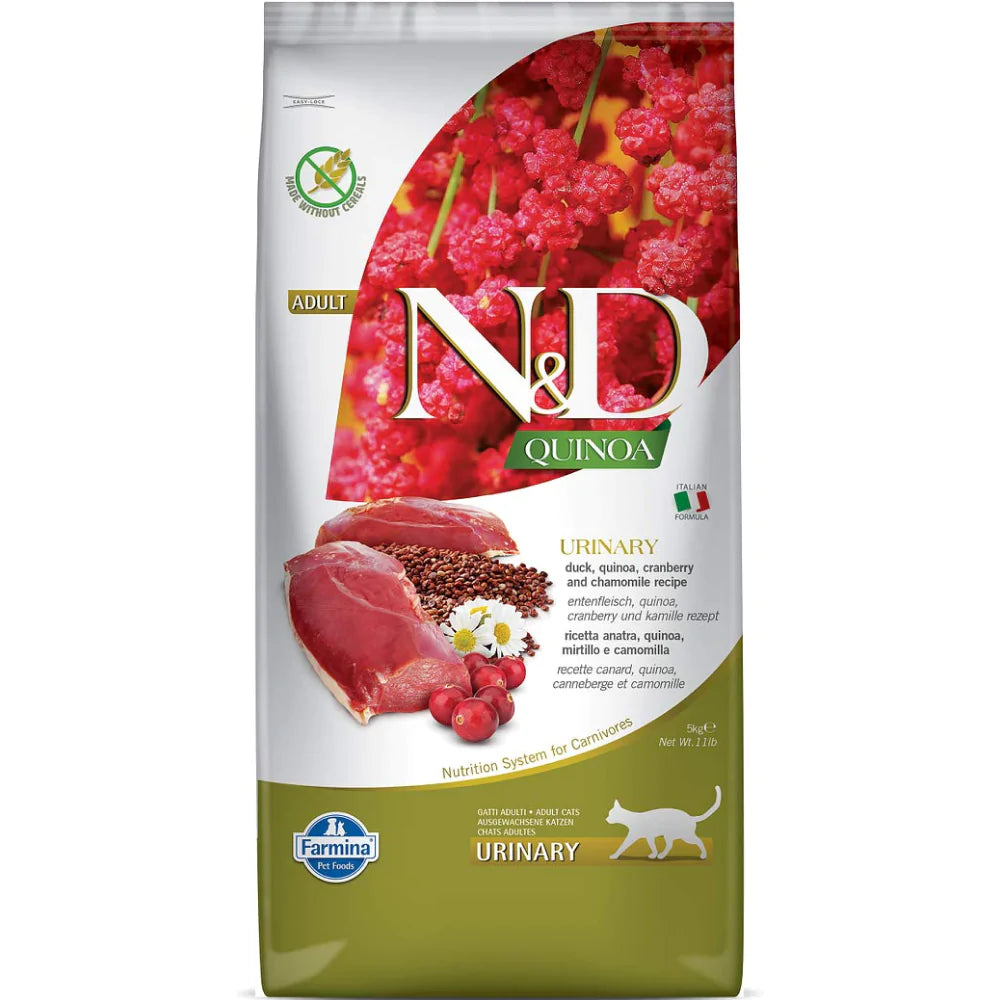 N & D Quinoa Urinary Dry cat food