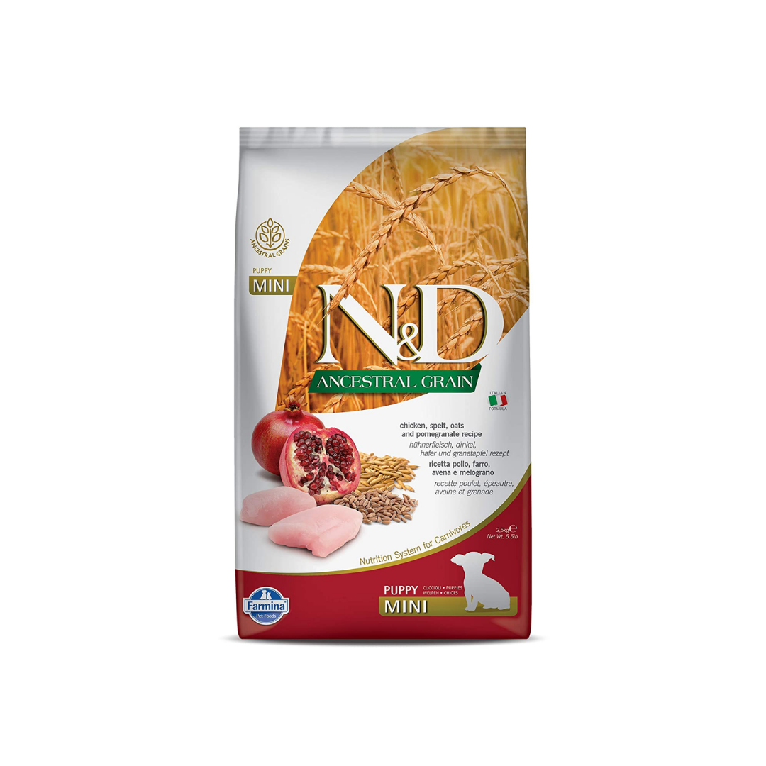 N&D Ancestral Grain Chicken Pomegranate Puppy Mini