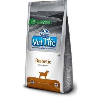 Diabetic Dog Vetlife 2kg - Petzzing