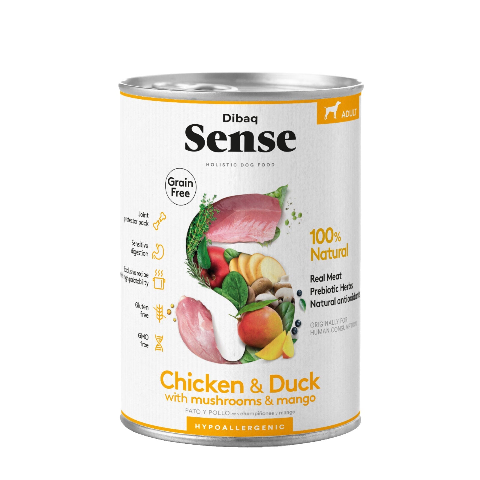 Dibaq Sense Chicken & Duck Tin - Petzzing
