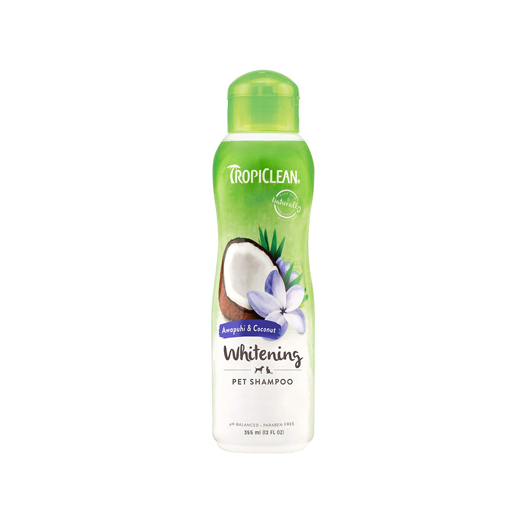 Tropiclean Whitening (Awapuhi & Coconut) Pet Shampoo
