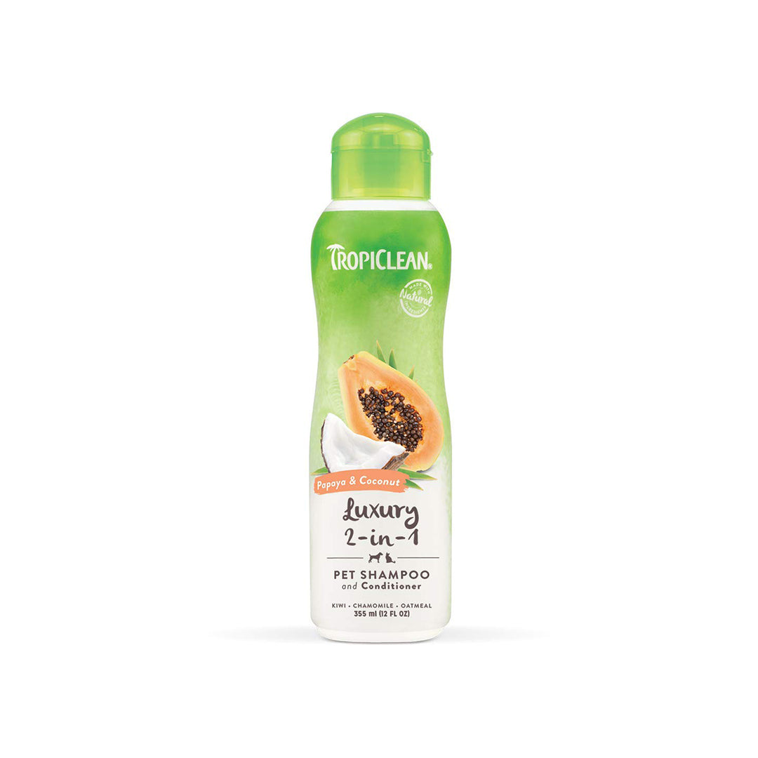 Tropiclean Luxury (Papaya & Coconut) Pet Shampoo & Conditioner