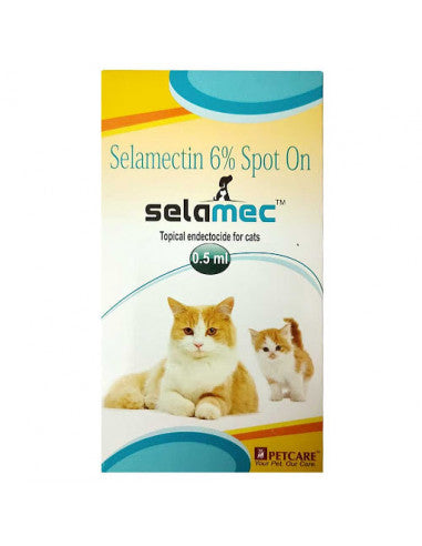 Selamec Spot on for Cats 0.5 ml