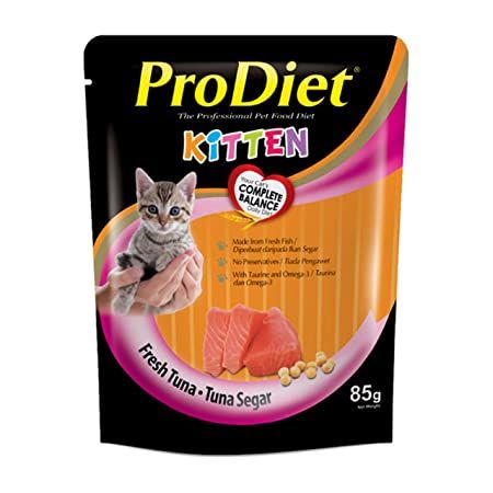 Prodiet Kitten Tuna Segar (85g X 12) Pack of 12